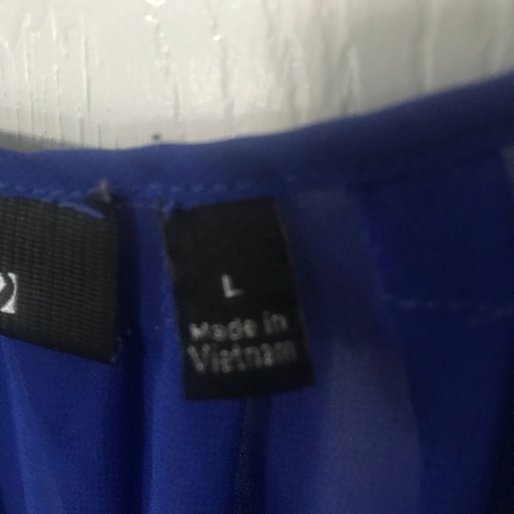 Blue blouse - Picture 2 of 2